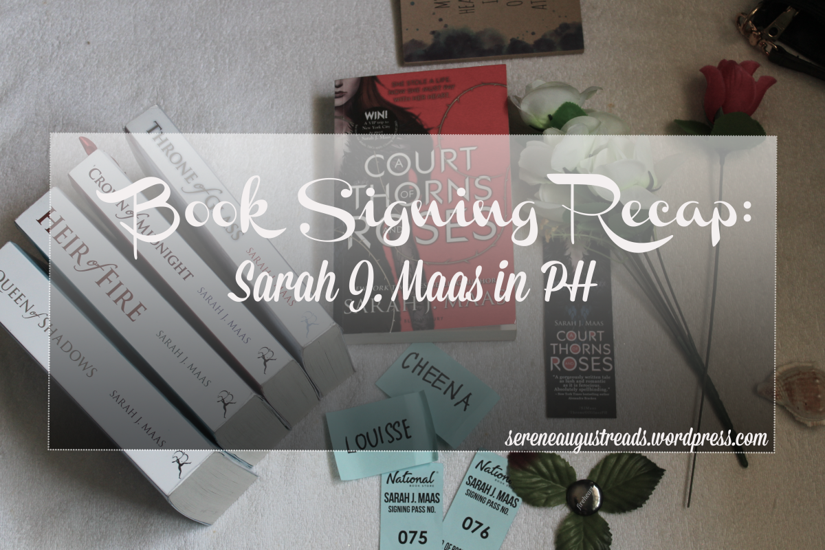 BOOK SIGNING RECAP: Sarah J. Maas in PH